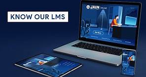 A Walkthrough of JAIN Online Learning Management System | Experiential Student Learning Portal