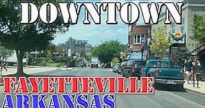 Fayetteville - Arkansas - 4K Downtown Drive