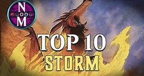 MTG Top 10: Storm | The Best Cards With one of Magic's Most BROKEN Mechanics | Episode 359