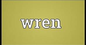 Wren Meaning