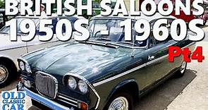 Classic British saloon cars of the 1950s & 1960s Pt4 - Austin, Vauxhall, Hillman, Morris, MG, Riley+
