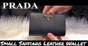 Prada Small Saffiano Leather Wallet | 普拉達皮革銀包
