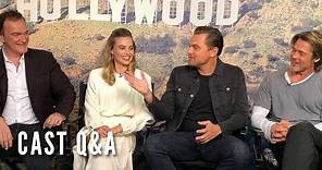 ONCE UPON A TIME IN HOLLYWOOD - Cast Q&A