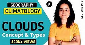 Clouds: Concept and Types | Climatology | Geography by Ma'am Richa