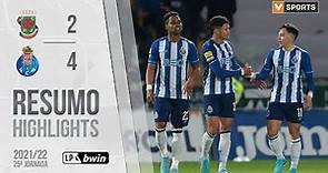 Highlights | Resumo: Paços de Ferreira 2-4 FC Porto (Liga 21/22 #25)