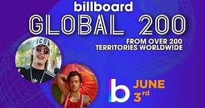 Billboard Global 200 Singles of This Week (June 3rd, 2023)