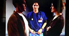 Scrubs; JD finds out Jordan is Cox's ex-wife