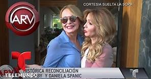 Gabriela Spanic se reconcilia con su hermana Daniela | Al Rojo Vivo | Telemundo