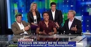 The cast of GMA talks about the Today Show, Ann Curry