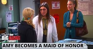 AMY IS BERNADETTE'S MAID OF HONOR | The Big Bang Theory best scenes