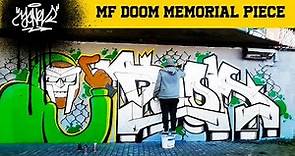 McNev | MF DOOM Memorial Graffiti