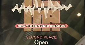 New Times Music Award 2023. MiniNova took 2nd place in Open Category! Whooo. | MiniNova Band