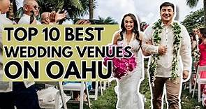 TOP 10 Best Wedding Event Venues in Oahu Hawaii 2023 wedding planning guides