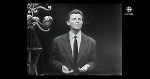 En 1958, Gérard Philipe invité à la télévision canadienne