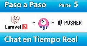 05 - Creación Paso a Paso Chat en Tiempo Real (Laravel 7 + Livewire + Pusher) - Notificaciones Push