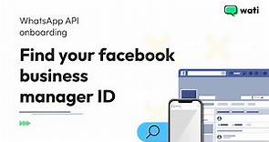 How to find your Facebook Business Manager ID? Facebook BMID Guidelines