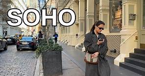 NEW YORK CITY Walking Tour [4K] - SOHO