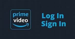Amazon Prime Video Login | Amazon Prime Login Page | www.primevideo.com