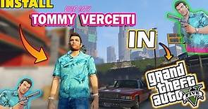 How to install TOMMY VERCETTI in GTA 5 | GTA 5 MODS | VICE CITY MOD