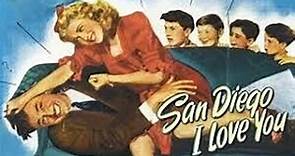 🍟 San Diego, I Love You (1944) Jon Hall, Edward Everett Horton 🍟