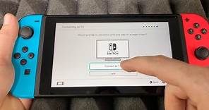 How to Connect Nintendo Switch to a TV for the first time - Beginners Guide