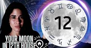 Your moon in the 12th house in astrology (Explained)