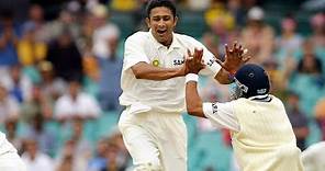From the Vault: Kumble takes eight in Sydney