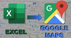 [EXCEL AVANÇADO] Como criar mapas no Google Maps pelo Excel