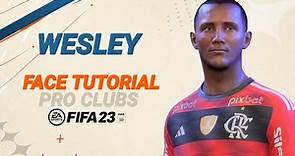 FIFA 23 - WESLEY FACE TUTORIAL + STATS [FLAMENGO].