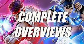 Street Fighter V Complete Character Overviews Part 1(How to find a character for you )