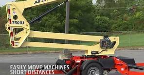 JLG® Tow-Pro® Drive and Set Option: Do It All from the Platform