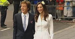 MCCARTNEY WEDDING: Sir Paul and Nancy Shevell tie the knot