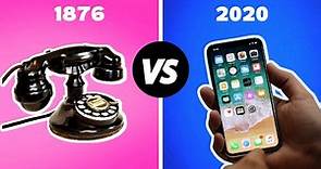 Evolution of Phones | Telephones Then Vs Now | 1876 to 2020
