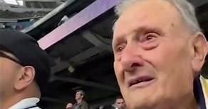 La emotiva reacción de un abuelo al ver el Bernabéu por primera vez