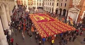 La bandiera Veneta più grande del mondo - I Reportage di Ronco