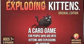 Exploding Kittens Original Edition - Hilarious Games for Family Game Night - Funny Card Games for Ages 7 and Up - 56 Cards