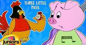 Three Little Pigs | Animated Cartoon Series For Kids | Full Movie | Mango Juniors