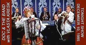 Polka Lady with Doc Severinsen and the Band. Vlasta Krsek Is a Riot! Interview Follows (it's good!)