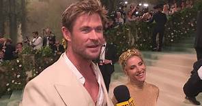 Chris Hemsworth and Elsa Pataky Have Met Gala DEBUT