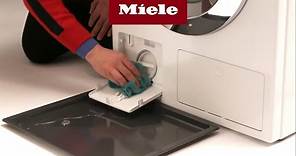 Miele W1 洗衣機教學視頻 - 如何清潔 Miele 洗衣機進水及排水濾網