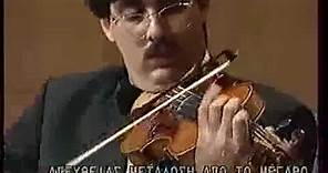 Leonidas Kavakos plays Paganini -Nel cor piu non mi sento- 1.mpg