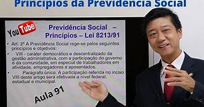 Princípios da Previdência Social - Aula 91 - Eduardo Tanaka - Direito Previdenciário