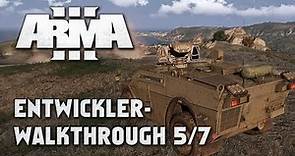 ARMA 3 - Walkthrough-Interview mit Jay Crowe - Teil 5 von 7: Fahrzeuge (deutsch/englisch)
