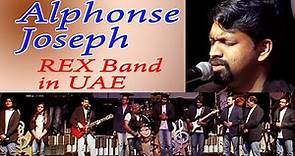 Alphonse Joseph with REX Band in UAE