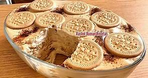 Postre de queso crema y cafe con galletas Marias riquísimo 😋