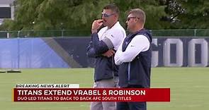 Titans extend contracts of Mike Vrabel & Jon Robinson
