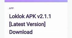 Loklok APK v2.1.1 [Latest Version] Download | loklokapkapp.com