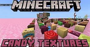 Candy texture pack review in Minecraft