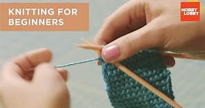 Knitting for Beginners | Hobby Lobby®
