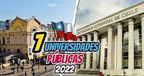 7 Mejores Universidades Públicas En Chile 2024 👨‍🎓